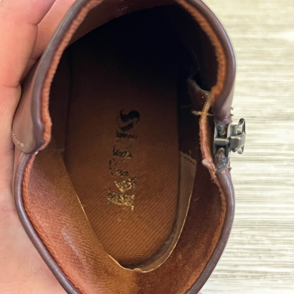 NWOT!!!! Korks Dark Brown Ankle Boots - Picture 6 of 10